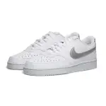 NIKE 休閒鞋 COURT VISION LO NN 全白 銀勾 小白鞋 女 DH3158-108