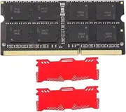 Gyorwst for MT 8GB DDR3 Laptop Ram Memory+Cooling Vest 1333Mhz PC3-10600 204 Pins 1.35V SODIMM for Laptop Memory Ram Easy to Use