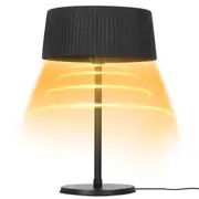 Advwin Electric Outdoor Heater, Infrared Freestanding Patio Heater, 1500W Outside Portable Heater with Tip-Over Protection, Benchtop Tabletop Heater for Garden, Balcony, Backyard Use