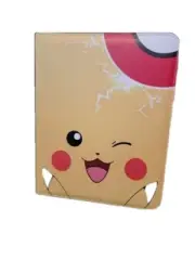 Pokemon Pikachu Trading Card Binder TCG 400 Card Holder Zip Up binder New in Pkg