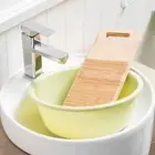Hand Wash Board Saves Effort Electricity Saving Wooden Washing Scrubbing Board