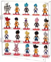 Acrylic Display Case For Mini Funko Pop Figures 4 Layer Storage Box Organizer