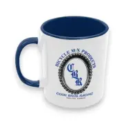 Cook Bros. - BLUE Logo Coffee Mug - old school bmx