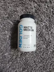 Golden Acryl Med 8 Oz Matte Medium