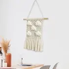 Cloud Macrame Wall Hanging Tapestry Handmade Woven Tapestry Bohemian Chic Wall