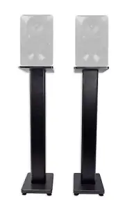 (2) Rockville 36” Studio Monitor Speaker Stands For Mackie HR624 MK2