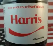 Share A Diet Coke With Harris 2017 Limited Edition Coca Cola Bottle