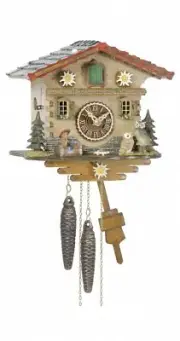 1 day running time cuckoo Clock Swiss House TU 1514 NEW