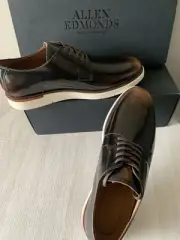 Allen Edmonds "CARSON" Men's Leather HYBRID LACEUP Derby 11 D Bronce MSRP 350$