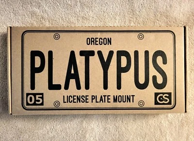 Cravenspeed Platypus License Plate Mount CS-AA601-BLEM Ferrari, Subaru, Toyota