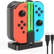 Charging Dock Replacement for Switch & Charger for Switch OLED for Joy Cons, ...