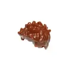 LEGO PART - Reddish Brown Minifigure Hair Spiked