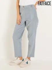 FatFace Chesil Pale Blue Cord Trousers (E84502) | $127