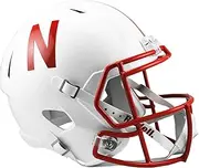 NCAA Nebraska Cornhuskers Full Size Speed Replica Helmet, Red, Medium