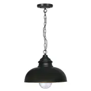 Parkway Large Indoor Chain Pendant Light, Antique Bronze