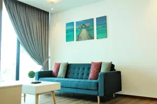 古晋市中心的2臥室公寓 - 92平方公尺/1間專用衛浴Hornbill Residence @Vivacity Megamall Kuching