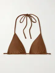 [Matteau] Matteau - The String Triangle Bikini Top - Brown - 2 2 Brown