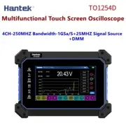 Hantek Digital Tablet Oscilloscope Signal Generator Multimeter 4CH 250MHz 3in 1