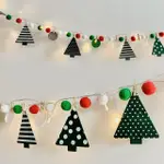 派對佈置聖誕節掛飾燈組1組(聖誕節 布置 氣球 裝飾 聖誕樹 佈置 燈串 銅線燈 掛飾)