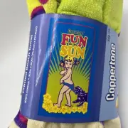Coppertone Fun In The Sun Towel Cotton 2007 Advertising 30 X 60 Inch Beach Gifts