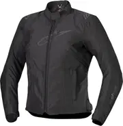 Alpinestars Stella T-SPS V2, textile jacket waterproof women , color: Black/Black , size: XL