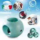 Laundry Ball Green Hard Rubber Anti Limescale Magnetic Machine Ball Accessory_;k