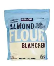 Kirkland Signature Almond Flour Blanched California Superfine, 3 Pounds (48 OZ)