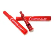 Magic Marker Secret Stash Pipe Buy 2 Get 1 Free (Red-Red)
