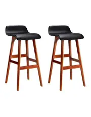 [Artiss] Bar Stools 2x in Black