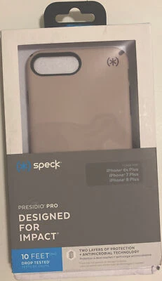 Speck Presidio Pro Case for iPhone 8/7/6s Plus -Meadow Pink/Vintage #7685