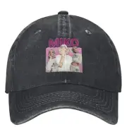 Baby Miko Y2K 2025 Singer Denim Baseball Cap Outdoor Sport Trucker Dad Hat