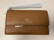 NWT MICHAEL KORS Jet Set Charm Large Flap Phone Wristlet Wallet MSRP $158.00