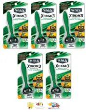 30 Schick Xtreme3 Disposable Razors Shaver Sensitive Xtreme 3 Blades Wilkinson