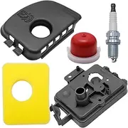 595660 Air Filter Cover and Base Cover, and 799579 Air Filter Foam Filter Replacement for brigs-straton Engine with a Foam Air Filter 450E, 500E, 550E, 550EX