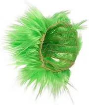 GLSTOY Exaggerated Afro Wig Fake Funny Cosplay Wigs Wig Men Costume Spiky Masquerade Green Hair Wig Hair Wigs Party Wigs Adult Clown Wig Apparel Neon Green Wig P Silk Light Green