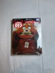 Turning Red Limited Edition Steelbook (4K UHD+Blu-ray+Digital) Factory Sealed