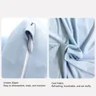 Back Support Cushion Memory Foam Breathable Fabric Ergonomic Back Pillow For TTU