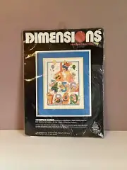 COUNTING BEARS Dimensions Counted Cross Stitch Kit Numbers Nursery Child #3668