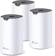 TP-Link Deco AC1900 Whole Home Mesh Wi-Fi System, Connect 100+ Devices, Seamless Roaming, Full Gigabit Ports, MU-MIMO, Parental Controls, Easy Setup, Compatible with Starlink (Deco S7(3-pack))