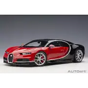 PSL Auto art 1/12 Bugatti Shillong 2017 (Red / Black) Minicar