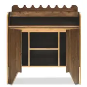Lirash Wooden Bar Cabinet Wine Rack with Bottle Holders