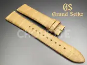 OEM Grand Seiko SBGW281 / 9S64-00Z0 Banto 19mm Light Tan Crocodile Leather Strap