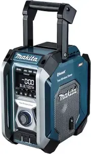 Makita MR005GZ Job Site Radio 40Vmax Blue Body Only
