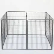 YES4PETS 100 cm Heavy Duty Pet Dog Puppy Rabbit Exercise Playpen Fence