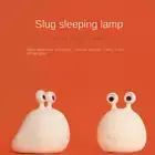 Home Decor Slug Night Lamps Silicone Touch Sensor Light Bedside Lamps Bedroom