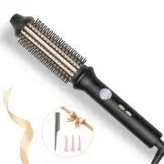Thermal Brush Ionic Heated Round Brush for Blowout Look, Hot Hair Curling Iro...