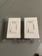 Dimmer Light Switch (pack Of 2) Wall Home Indoor Lighting