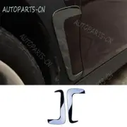 Fit For Mini Cooper Clubman F54 Black Titanium Side Vent Fender Flank Cover Trim