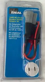 IDEAL TL-532A 120V AC Circuit Breaker Finder Adapter Kit NEW
