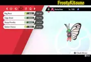 6IV Ultra Shiny Butterfree Gigantamax Square Shiny Pokemon Sword & Shield
